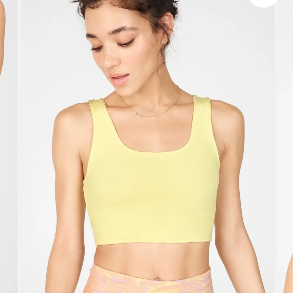 Fabletics Reversible Medium Impact Sports Bra - Picture 2 of 8